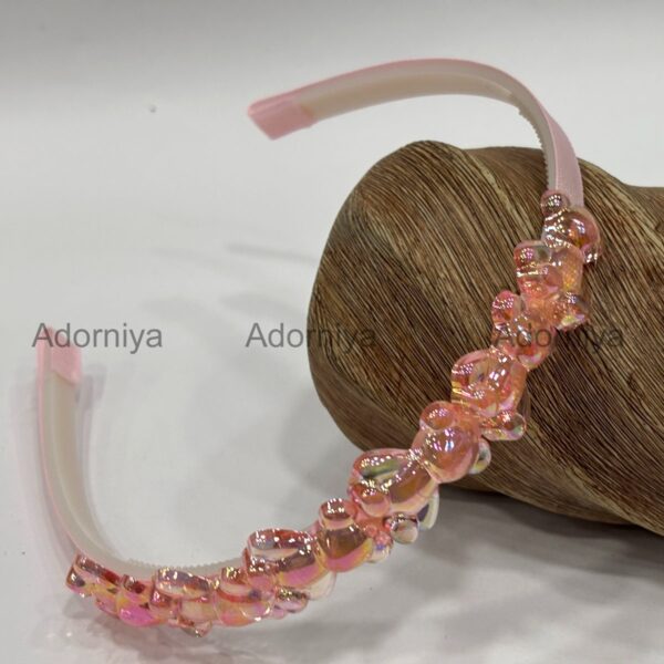 Iridescent Beaded Headband