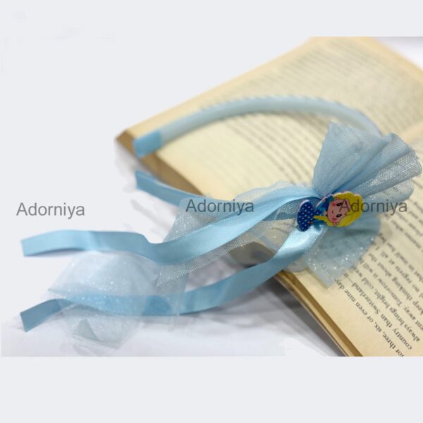 Hairband with Bow and Cartoon Charm