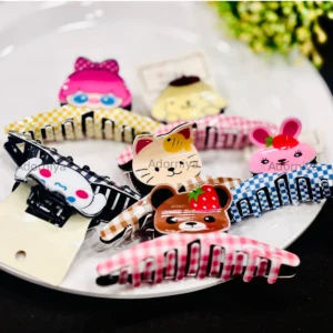 Cute Cartoon Animal Hair Claw Clips