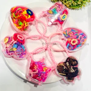 Kids Hair Accessories Storage Box Set