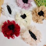 pearl flower hair clip for women All color